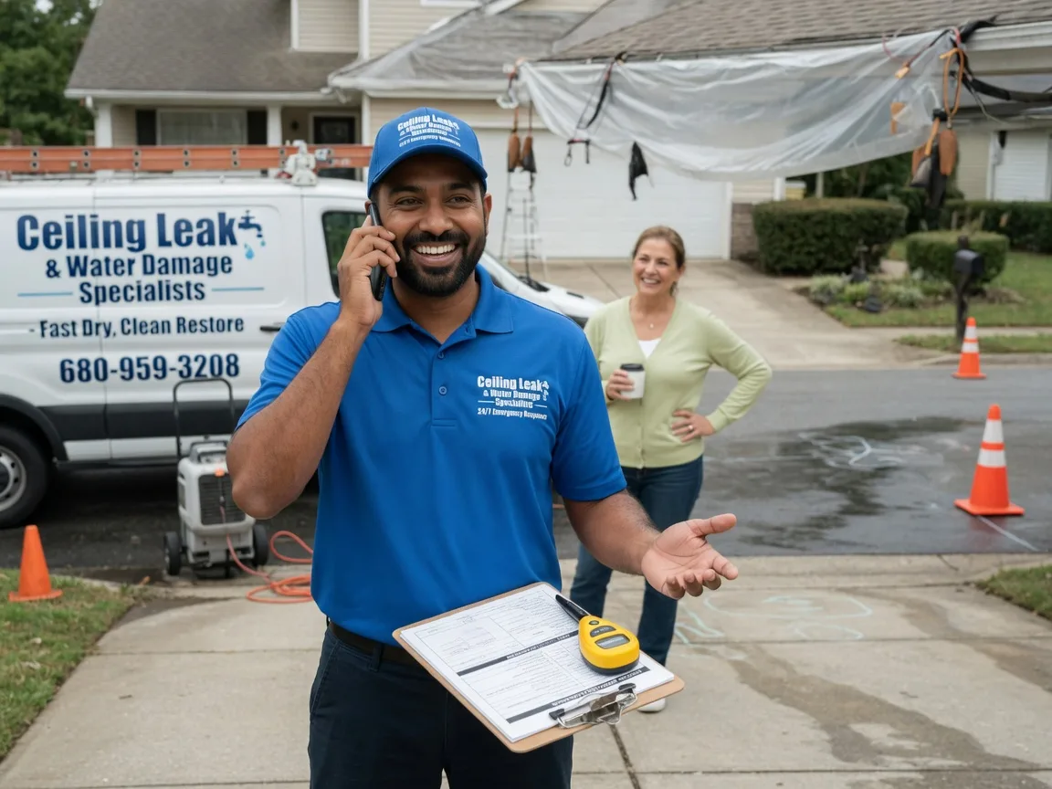 Ceiling Leak Cleanup Mokelumne Hill, CA FAQs